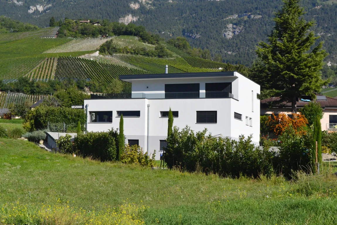 Rénovation d’une villa à Miège